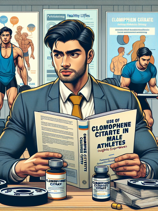 Anwendung von Clomiphene citrate bei männlichen Sportlern: Einblicke und Erfahrungen