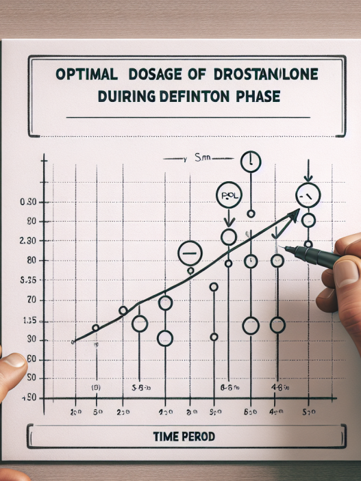 Optimale Dosierung von Drostanolon in der Definitionsphase