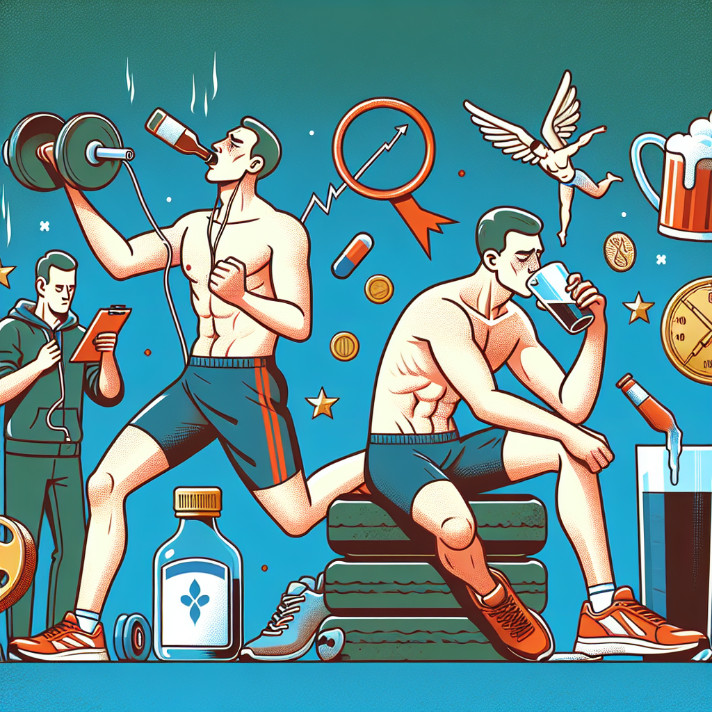 Alkohol und seine Auswirkungen auf die Wirkung von Vardenafil im Sport.