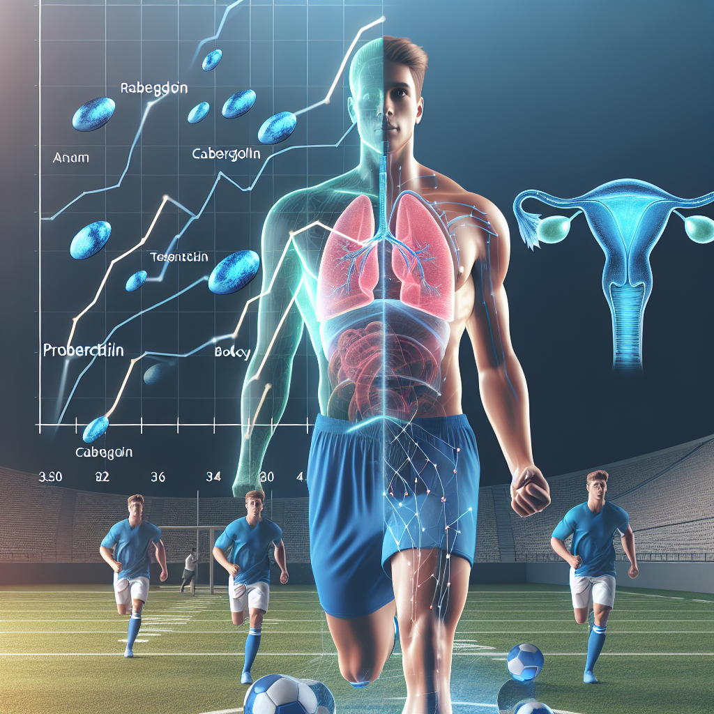 Die Wirkung von Cabergolin auf den Prolaktinspiegel bei jugendlichen Sportlern.