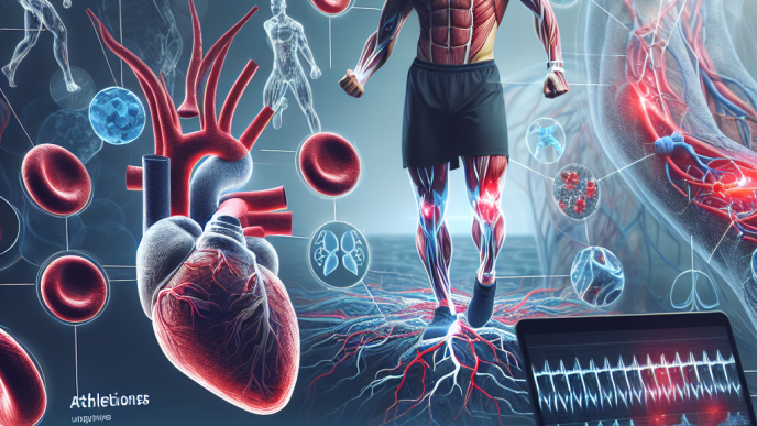 Die Wirkung von Peptidpräparaten auf die Blutgefäße von Sportlern.