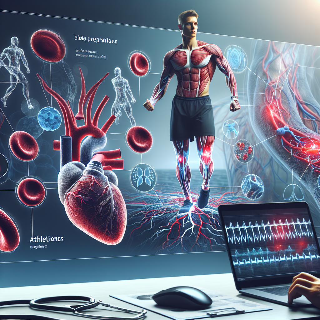 Die Wirkung von Peptidpräparaten auf die Blutgefäße von Sportlern.