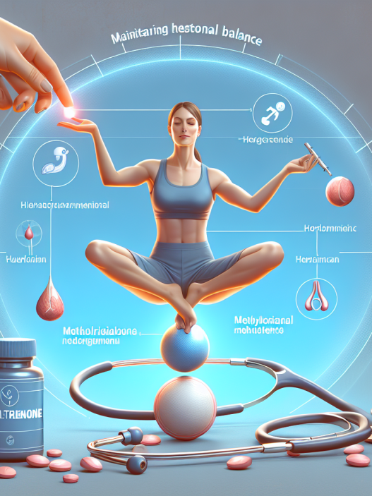 Erhaltung der hormonellen Balance mit Methyltrenbolon