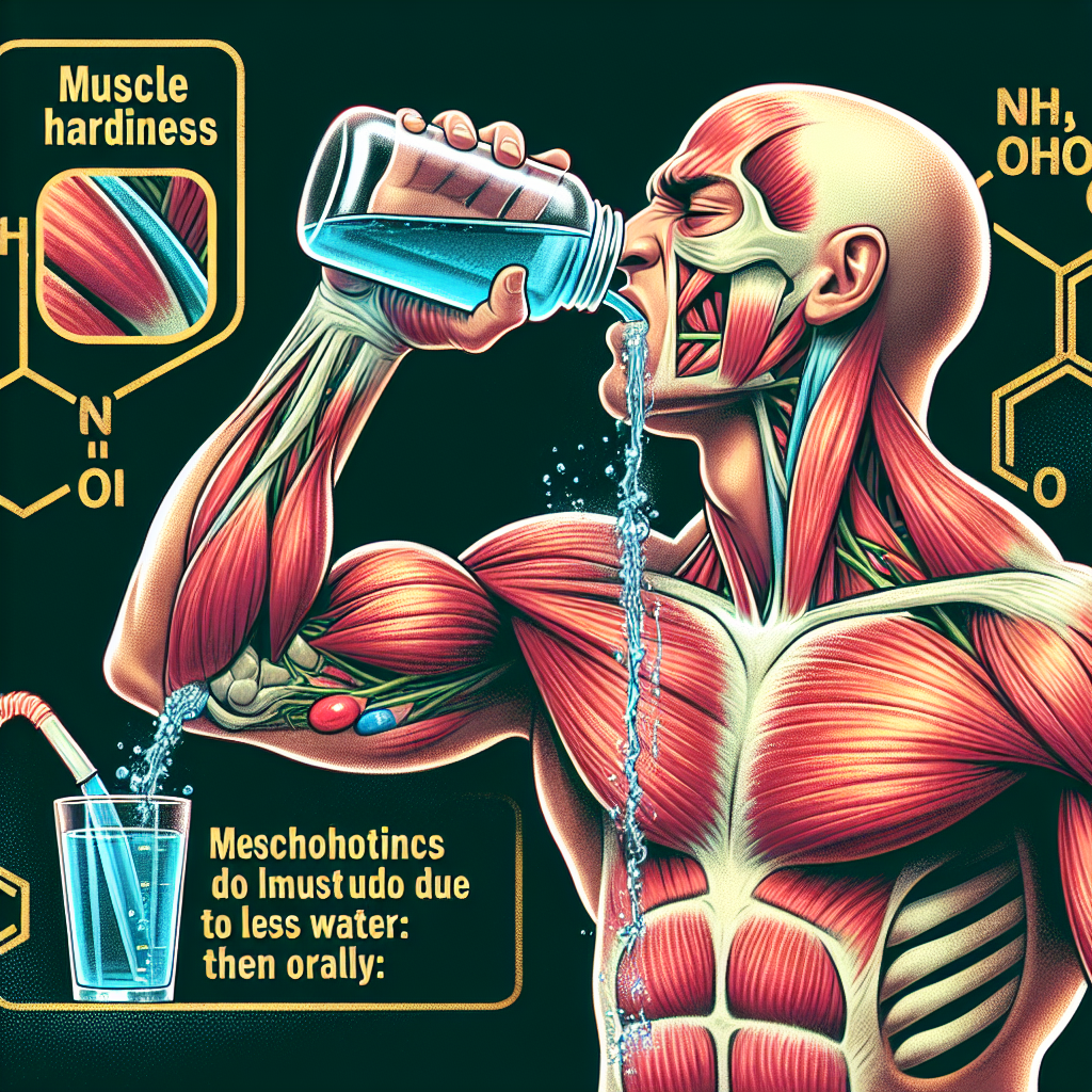 Muskelhärte durch weniger Wasser: Die Rolle von Methanolonacetat oral