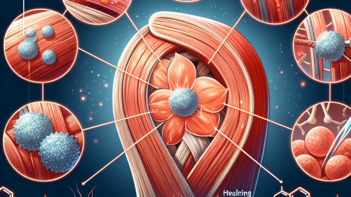 Therapie von Muskelfaserrissen: Wie Peptide helfen können