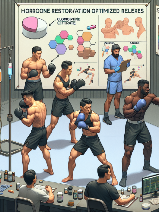 Kampfsport und Clomiphene citrate: Hormonwiederherstellung und Reaktionsvermögen optimieren