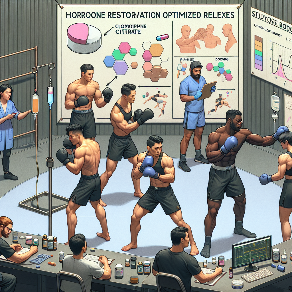 Kampfsport und Clomiphene citrate: Hormonwiederherstellung und Reaktionsvermögen optimieren