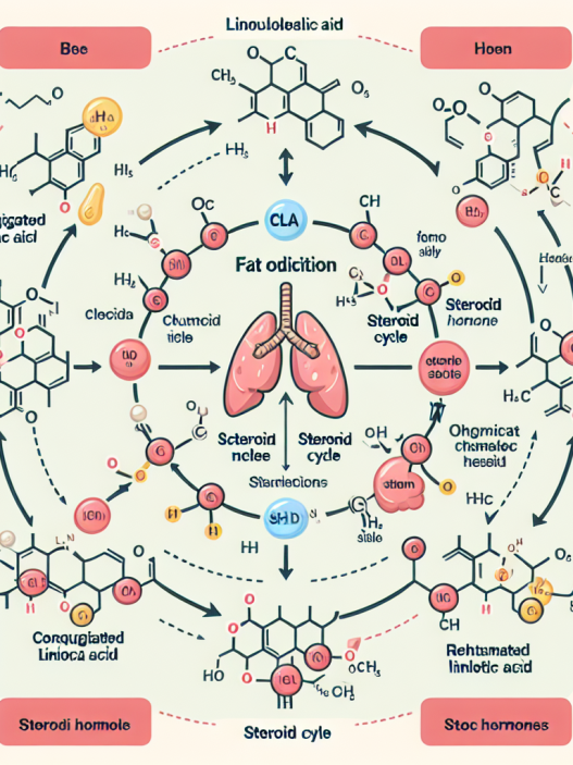 Schlüsselrolle von CLA bei der Fettoxidation im Steroidzyklus erklären
