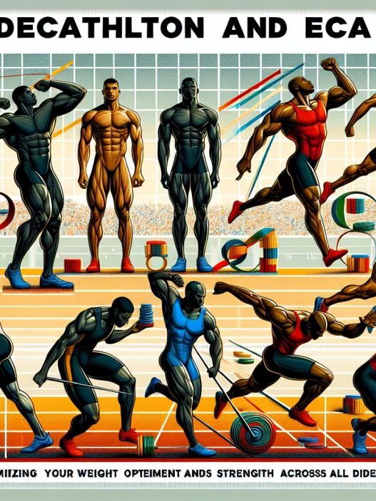 Zehnkampf und ECA: Gewichtsoptimierung und Kraft über alle Disziplinen