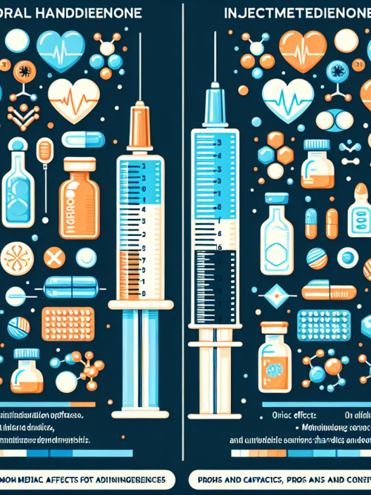 Methandienon oral versus injizierbar: Unterschiede und Gemeinsamkeiten